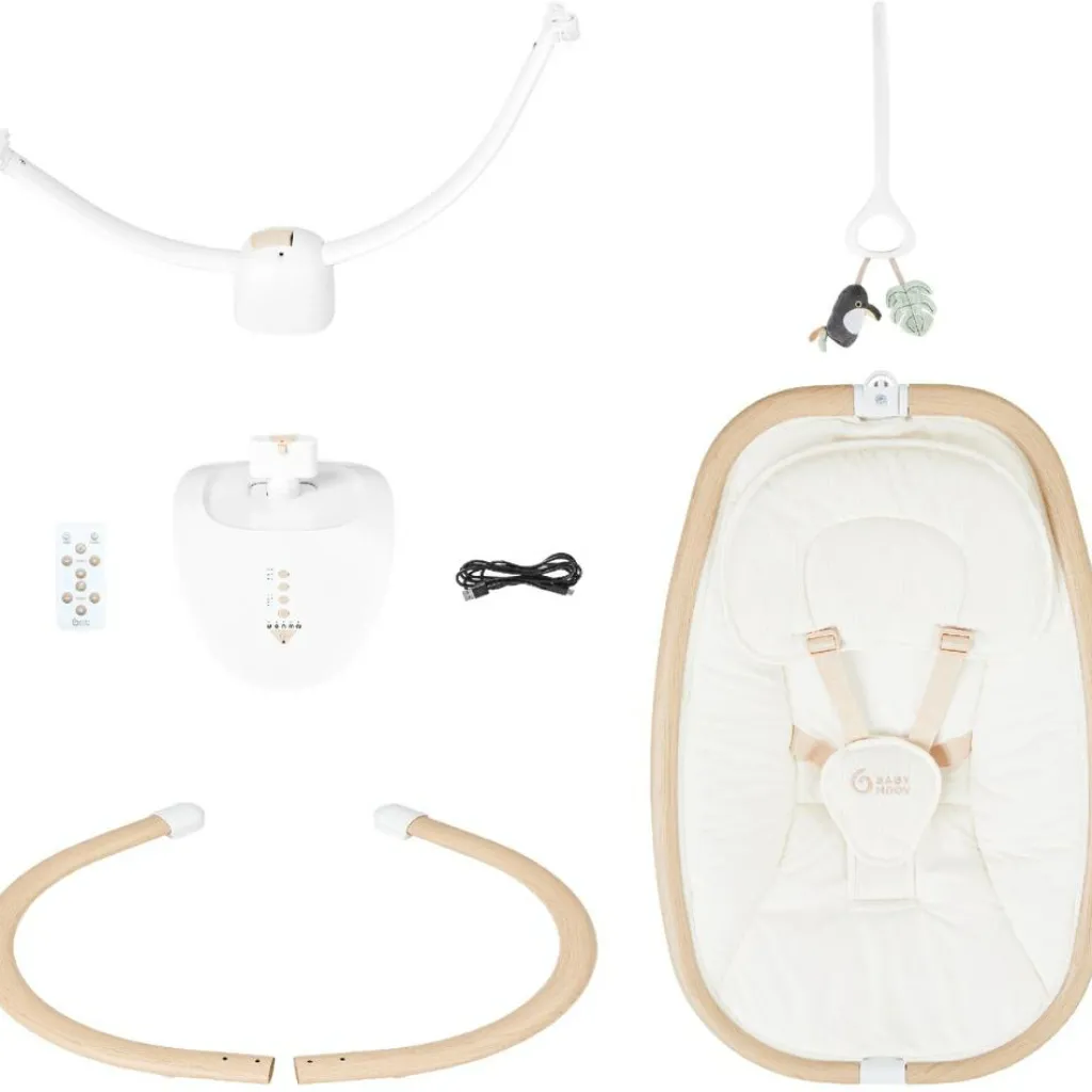 Babymoov Balancelle électrique Swoon Hoop Sable