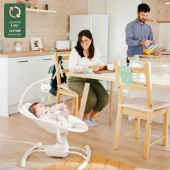 Badabulle Balancelle électronique avec télécommande Crème