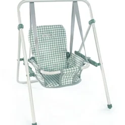 Best Balancelle pour poupée Tom Vichy vert Accessoires Poupée