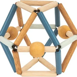 Trousselier Balle de préhension en bois Bass & Bass Deep blue Grabber