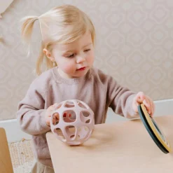 Baby's Only Balle de préhension en silicone rose