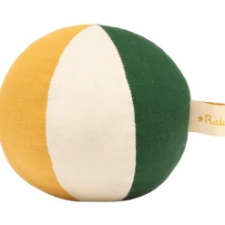 Ratatam Balle en coton Moutarde (10 cm)
