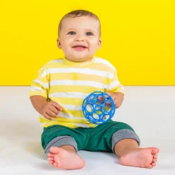 Outlet Balle hochet sensoriel bleu Balle / Cube D'Activités