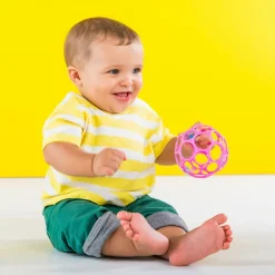 Online Balle hochet sensoriel rose Balle / Cube D'Activités