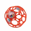 Oball Balle hochet sensoriel rouge
