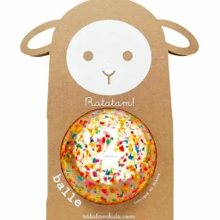 Best Ballon confettis Multicolore (10 cm) Balle Souple