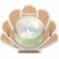 Ratatam Ballon coquillage Blanc (10 cm)