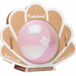 Ratatam Ballon coquillage Rose (10 cm)