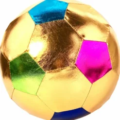 Ratatam Ballon de foot Or Multicolore (22 cm)