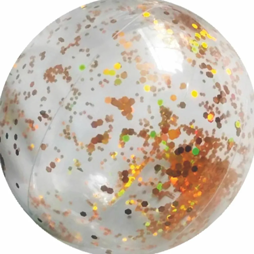 Swim Essentials Ballon gonflable Pailleté or (51 cm)