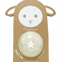 Ratatam Ballon paillettes Argent (10 cm)