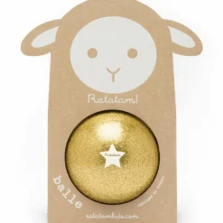 Best Ballon paillettes Or (10 cm) Balle Souple