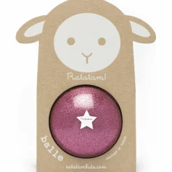 Ratatam Ballon paillettes Rose (10 cm)