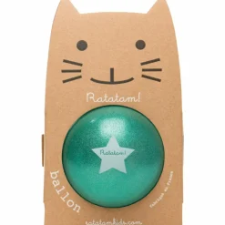 Ratatam Ballon paillettes Vert (22 cm)