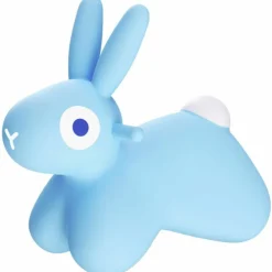 Quut Ballon sauteur Hoppi Lapin Bleu