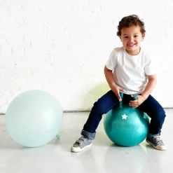 Ratatam Ballon sauteur paillettes Vert