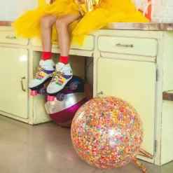 Ratatam Ballon sauteur paillettes Confettis