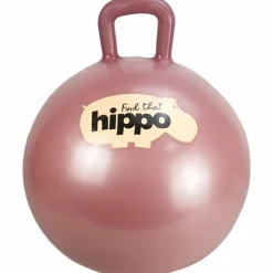 Find that hippo Ballon sauteur rose (45 cm)