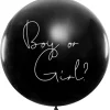 Party Deco Ballon XXL Boy or Girl ? (confettis rose fille)