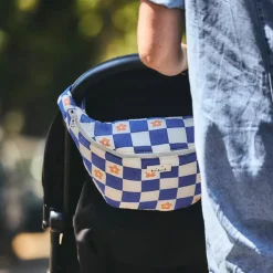 BEBEL Banane à langer Comme un bonbon Romy damier bleu