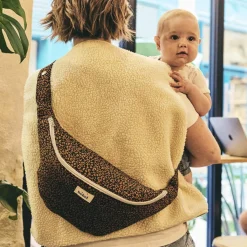 Hot Banane à langer Léopard noir Sac Banane Adulte