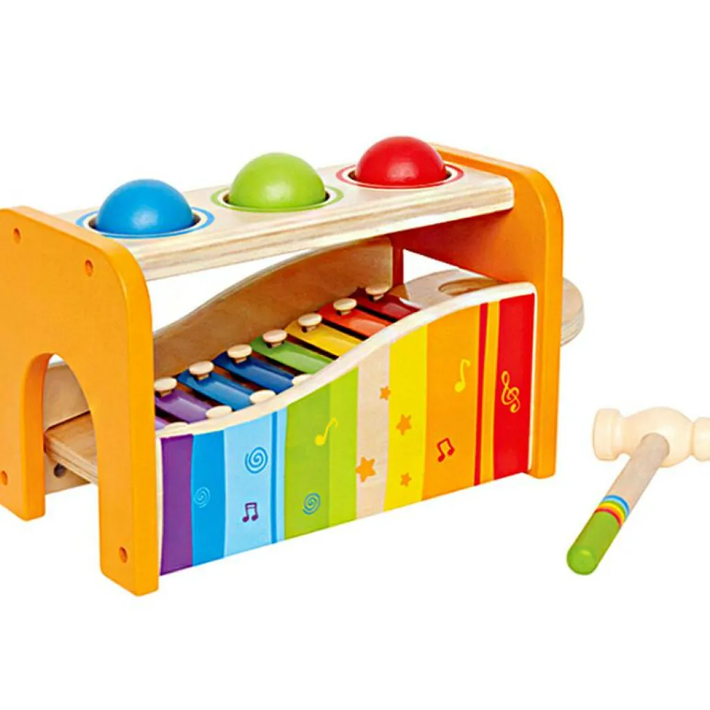 Hape Banc à marteler avec xylophone