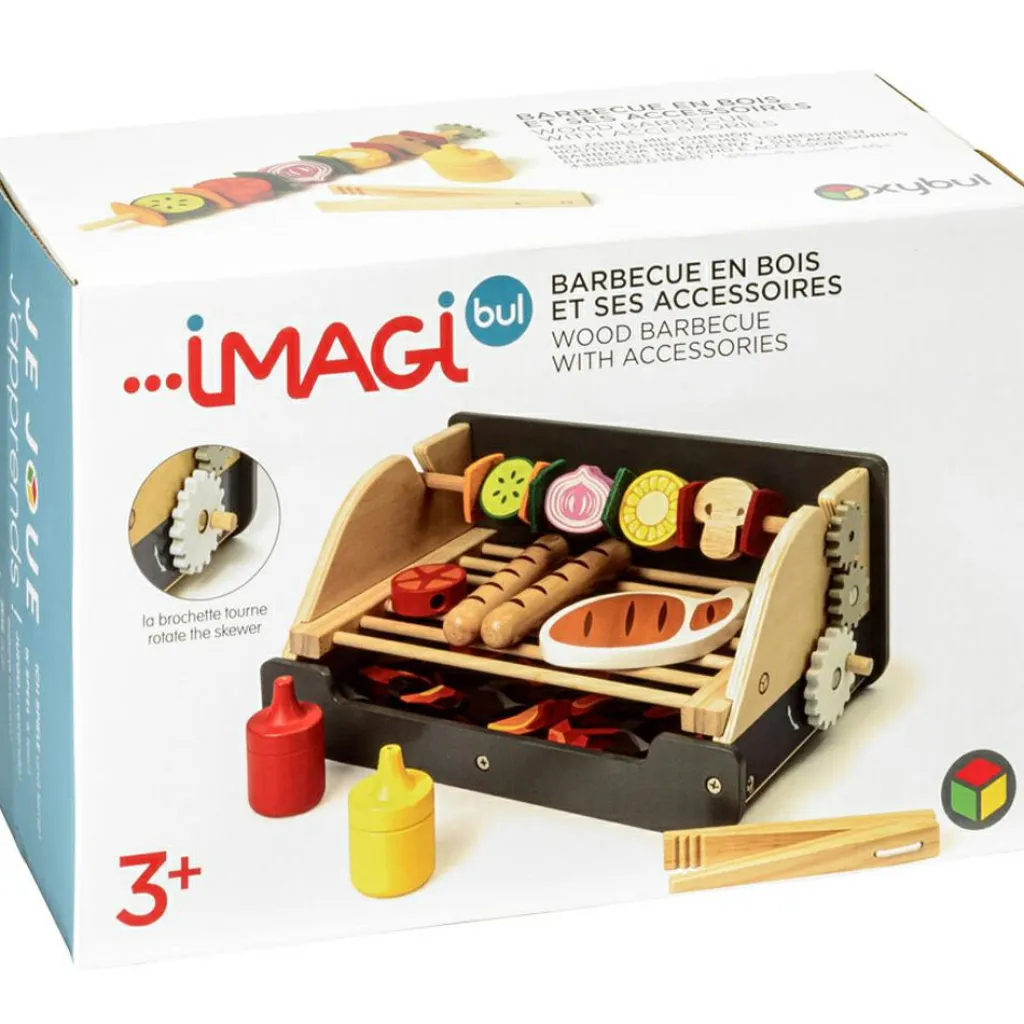 Clearance Barcecue en bois Dînette Et Aliments Factices