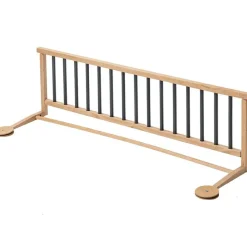 Combelle Barrière de lit en bois Audrey hydride anthracite 127 cm