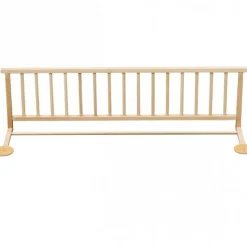Hot Barrière de lit en bois de hêtre Audrey Brut 127 cm Barrière De Lit