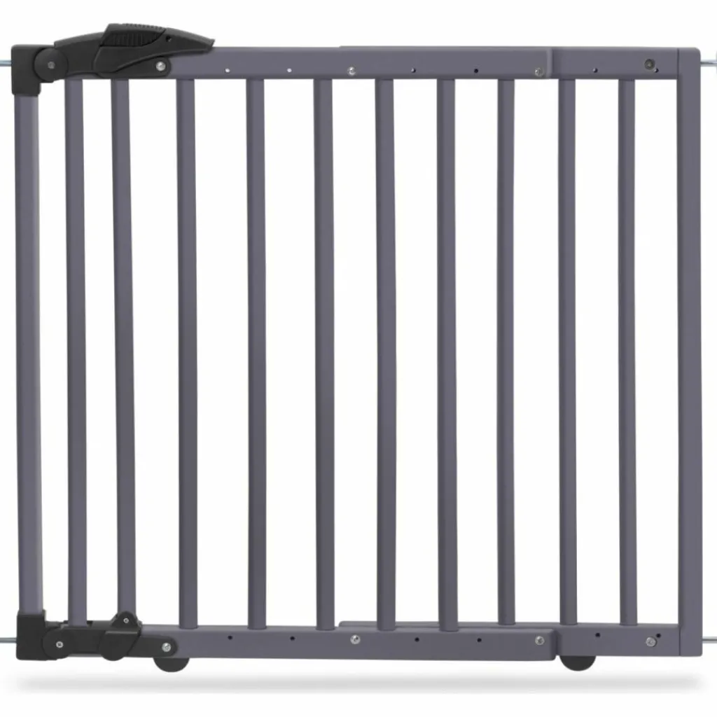 Hot Barrière de porte à pressions Grise (68 à 102 cm) Barrière De Sécurité Et Accessoires