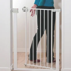 Barrière de sécurité Easy close ultra-haute métal blanc Barrière De Sécurité Et Accessoires