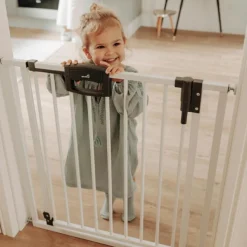 Geuther Barrière de sécurité Easylock Plus pour porte (120 à 128 cm)