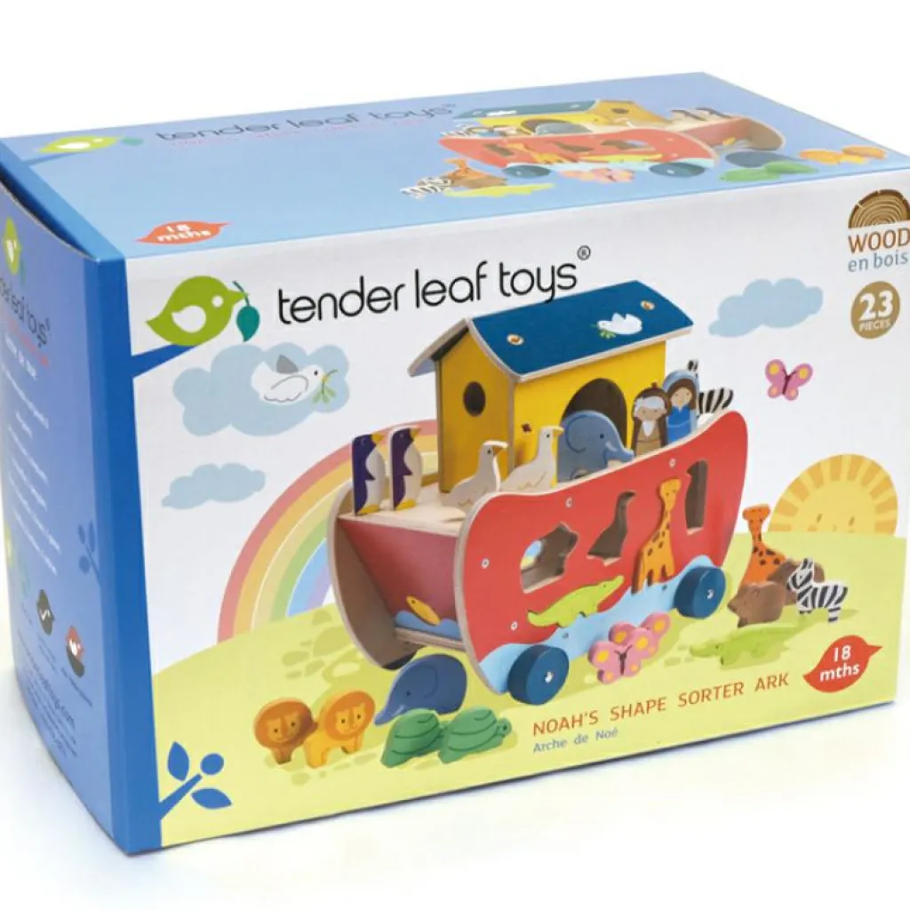 Tender Leaf Bateau à formes arche de Noé