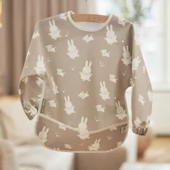 Jollein Bavoir à manches imperméable Miffy Snuffy Olive Green