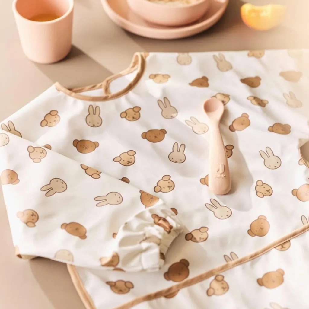 Jollein Bavoir à manches imperméable Miffy and Friends