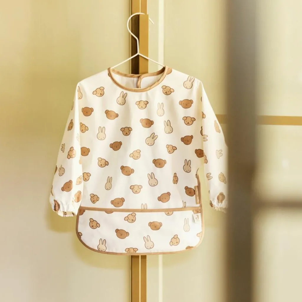 Jollein Bavoir à manches imperméable Miffy and Friends