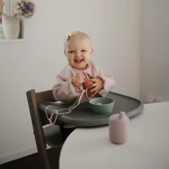 New Bavoir à manches longues Blush (6-24 mois) Bavoirs