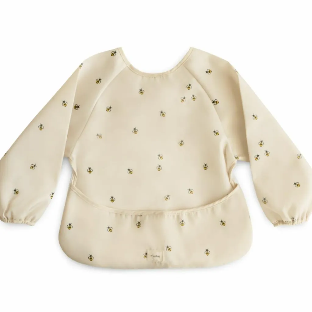 Mushie Bavoir à manches longues Bees (6-24 mois)