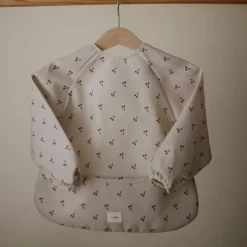 Sale Bavoir à manches longues Cherries (6-24 mois) Bavoirs