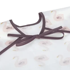 Lässig Bavoir à manches longues cygne Little Water