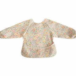 Clearance Bavoir à manches longues Pastel Blooms (6-24 mois) Bavoirs