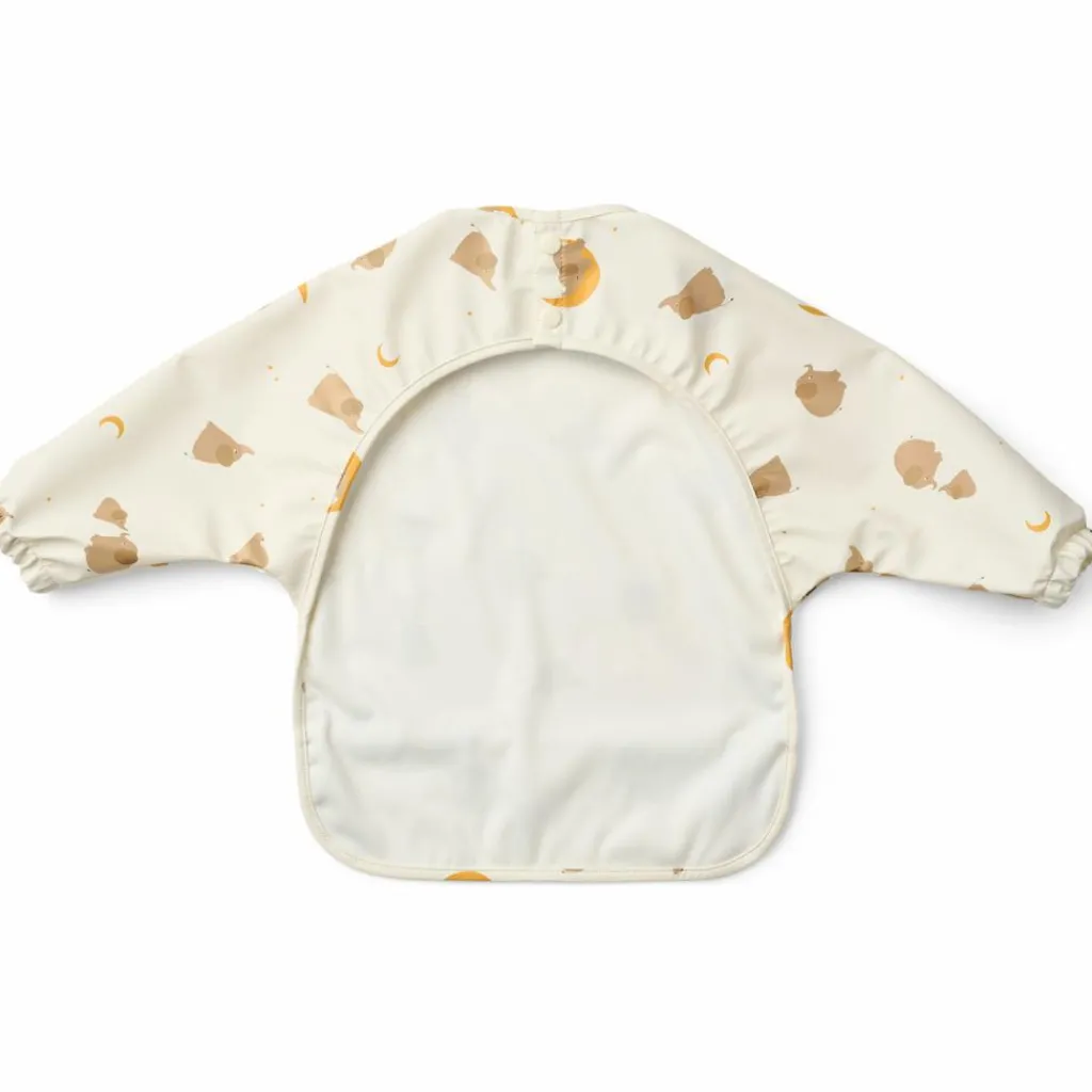 Outlet Bavoir à manches Merle Elephant Crème de la crème Bavoirs