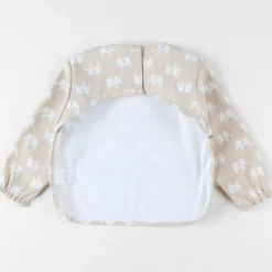 Noukie's Bavoir à manches Tender beige Mix et Match