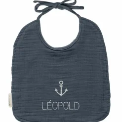 Outlet Bavoir à nouer Bleu pétrole (personnalisable) Bavoirs