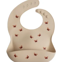 Clearance Bavoir à poche en silicone Butterflies Bavoirs