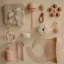 Discount Bavoir à poche en silicone Vanilla confetti Bavoirs