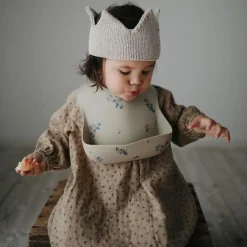 Best Bavoir à poche en silicone Lilac flowers Bavoirs