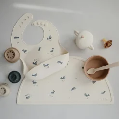 Online Bavoir à poche en silicone Baleine Bavoirs