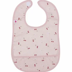 New Bavoir à velcro plastifié Cerise Bavoirs