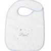 Sale Bavoir à velcro étoile bleu (personnalisable) Bavoirs